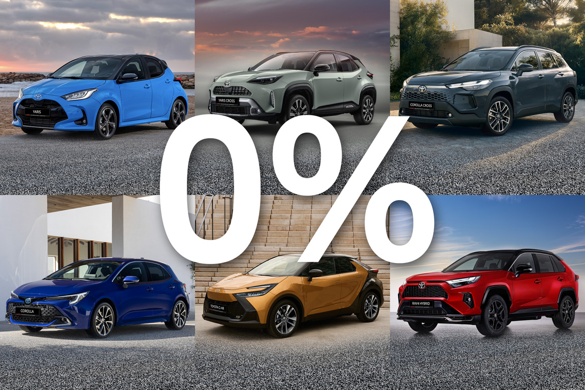 TIKAI AMSERV – TOYOTA AR 0% PIRMO IEMAKSU!